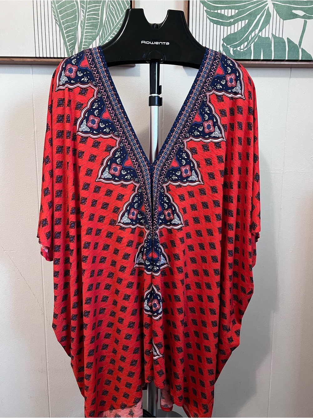 Tigerlily Agar Mumu Swim Cover-Up Dress (oversized)